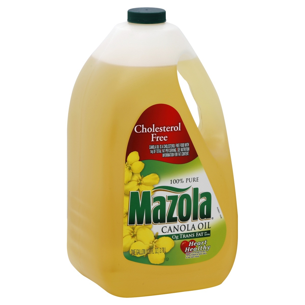 slide 1 of 1, Mazola Pure Canola Oil, 128 fl oz