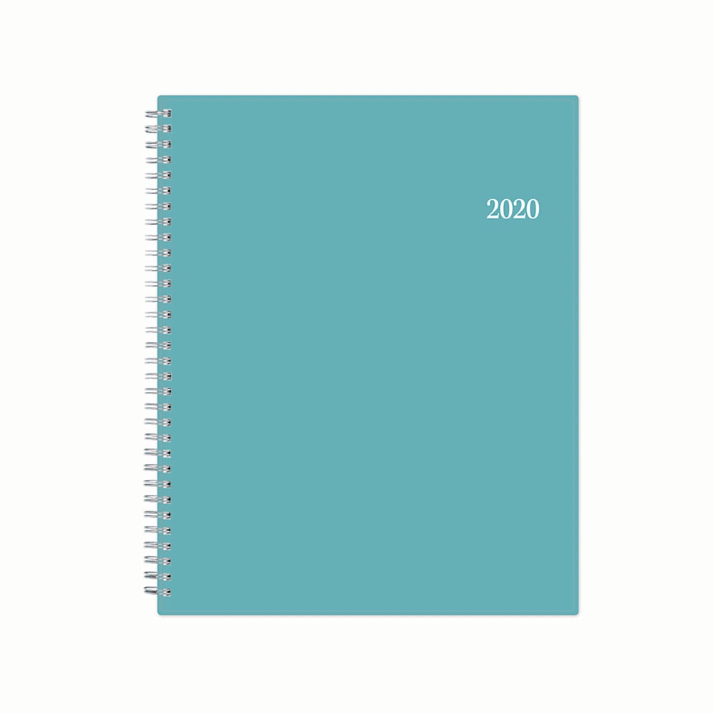 slide 1 of 1, Blue Sky Weekly/Monthly Planner, 8-1/2'' X 11'', Knightsbridge, January To December 2020, 1 ct