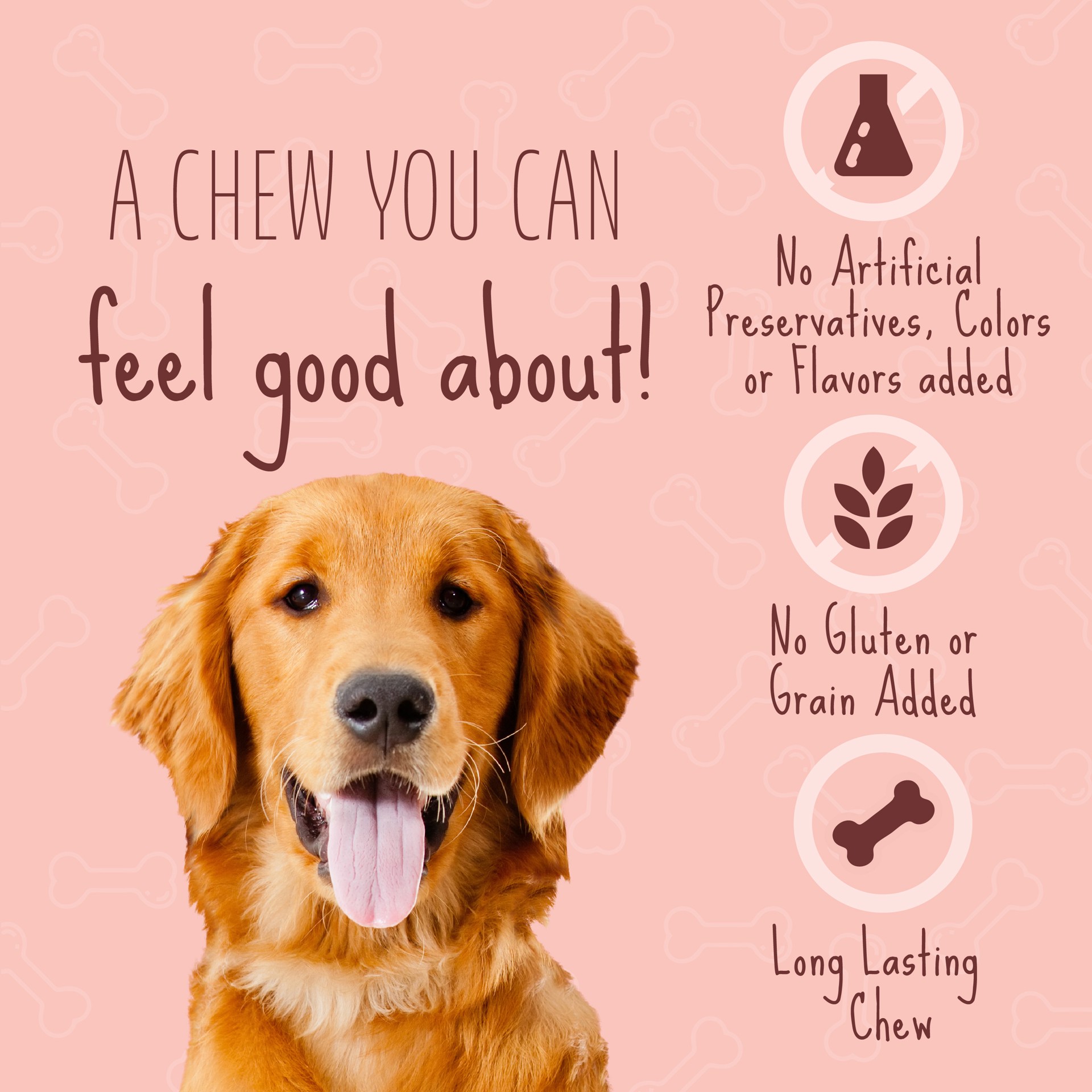 slide 8 of 10, Better Belly Proteins With Real Venison Twists 25 Count, Digestible Rawhide For Dogs, 0.61 lb