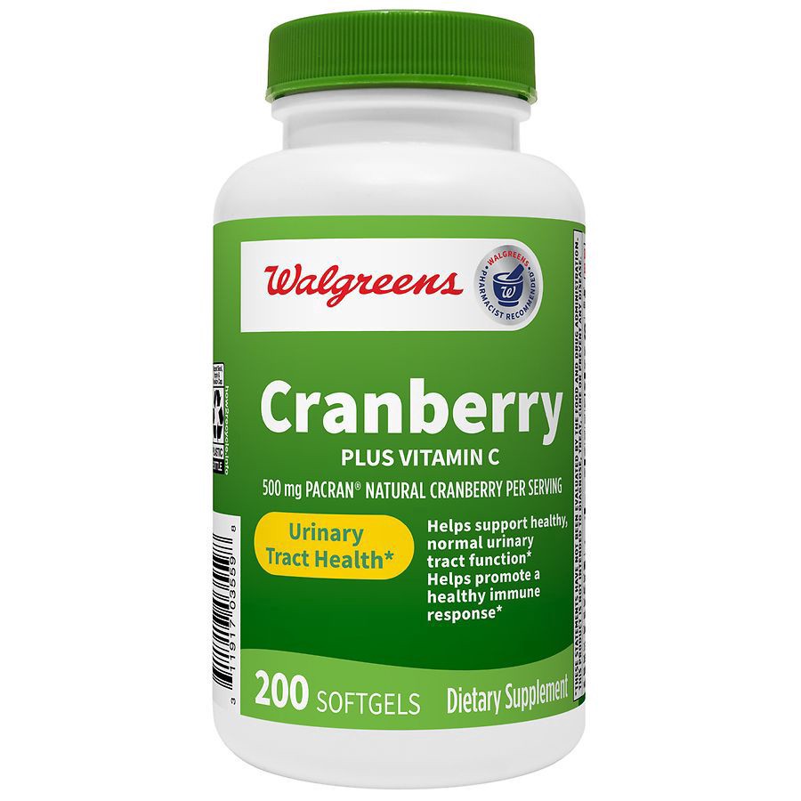 slide 1 of 4, Walgreens Cranberry Plus Vitamin C, 200 ct