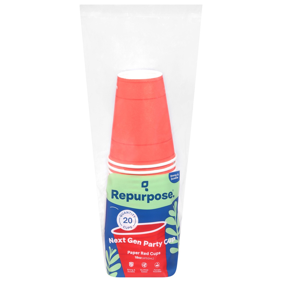 slide 5 of 13, Repurpose Next Gen Party Cup 20 Cups, 20 ct