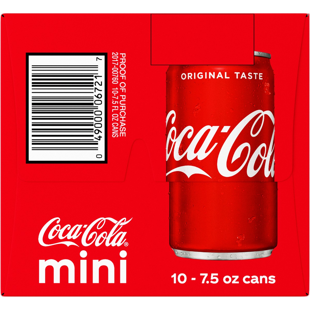 slide 8 of 9, Coke Classic Soda Mini Cans, 10 ct; 7.5 fl oz