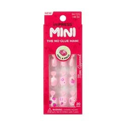 imPRESS Berry Cute Mini Nails - 20 pc