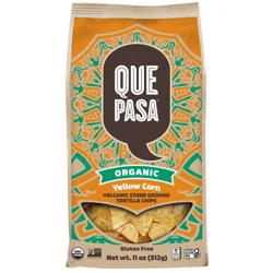 Nature's Path Organic Que Pasa Yellow Corn Tortilla Chips 11 oz Bag