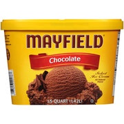 slide 1 of 1, Mayfield Chocolate Ice Cream, 1.5 qt
