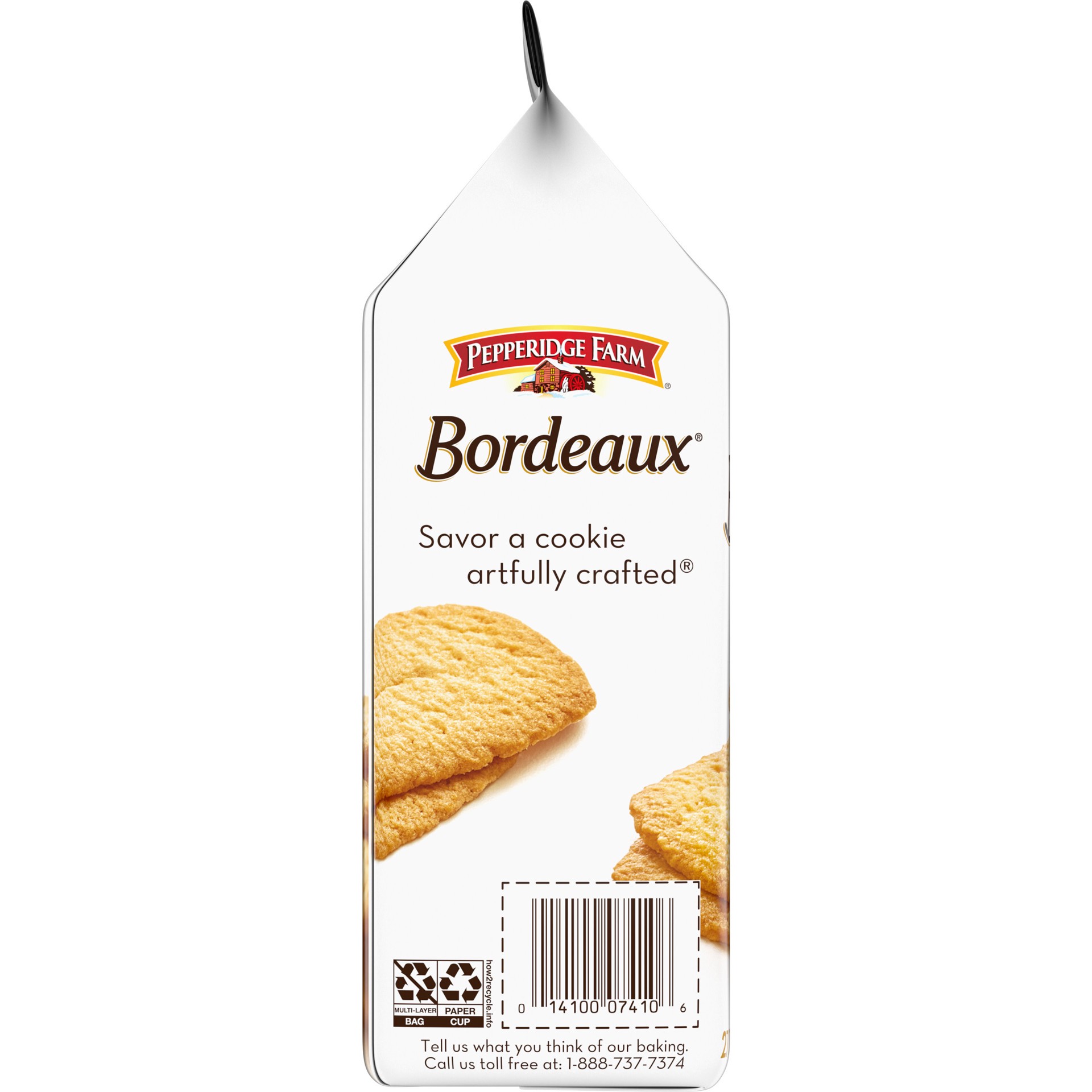 slide 4 of 7, Pepperidge Farm Bordeaux Caramelized Crisp Cookies - 6.75 Oz, 6.75 oz