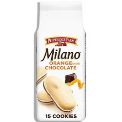 Pepperidge Farm Milano Orange Chocolate Cookies - 7 Oz