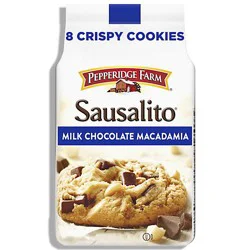 Pepperidge Farm Sausalito Crispy Milk Chocolate Macadamia Nut Cookies - 7.2 Oz