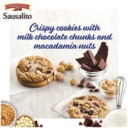 Pepperidge Farm Sausalito Crispy Milk Chocolate Macadamia Nut Cookies - 7.2 Oz