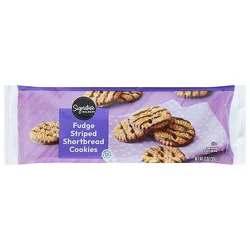 Signature Select Cookies Fudge Stripes - 13 Oz