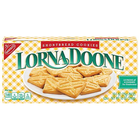 slide 1 of 1, Lorna Doone Shortbread Cookies Snack Packs- 10-4 Each, 10 oz