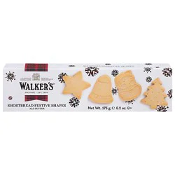 Walker's Shortbread Festive Shapes - 6.2 Oz