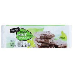 Signature Select Cookies Fudge Mint - 9.4 Oz