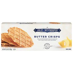 Jules Destrooper Cookies Butter Crisp - 3.52 Oz