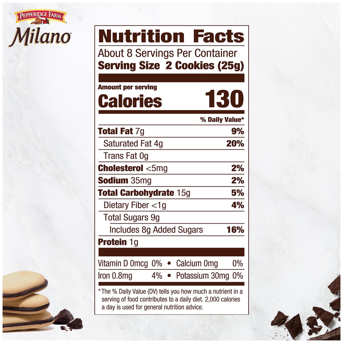 slide 6 of 11, Pepperidge Farm Milano Raspberry Flavored Chocolate Cookies - 7 Oz, 7 oz