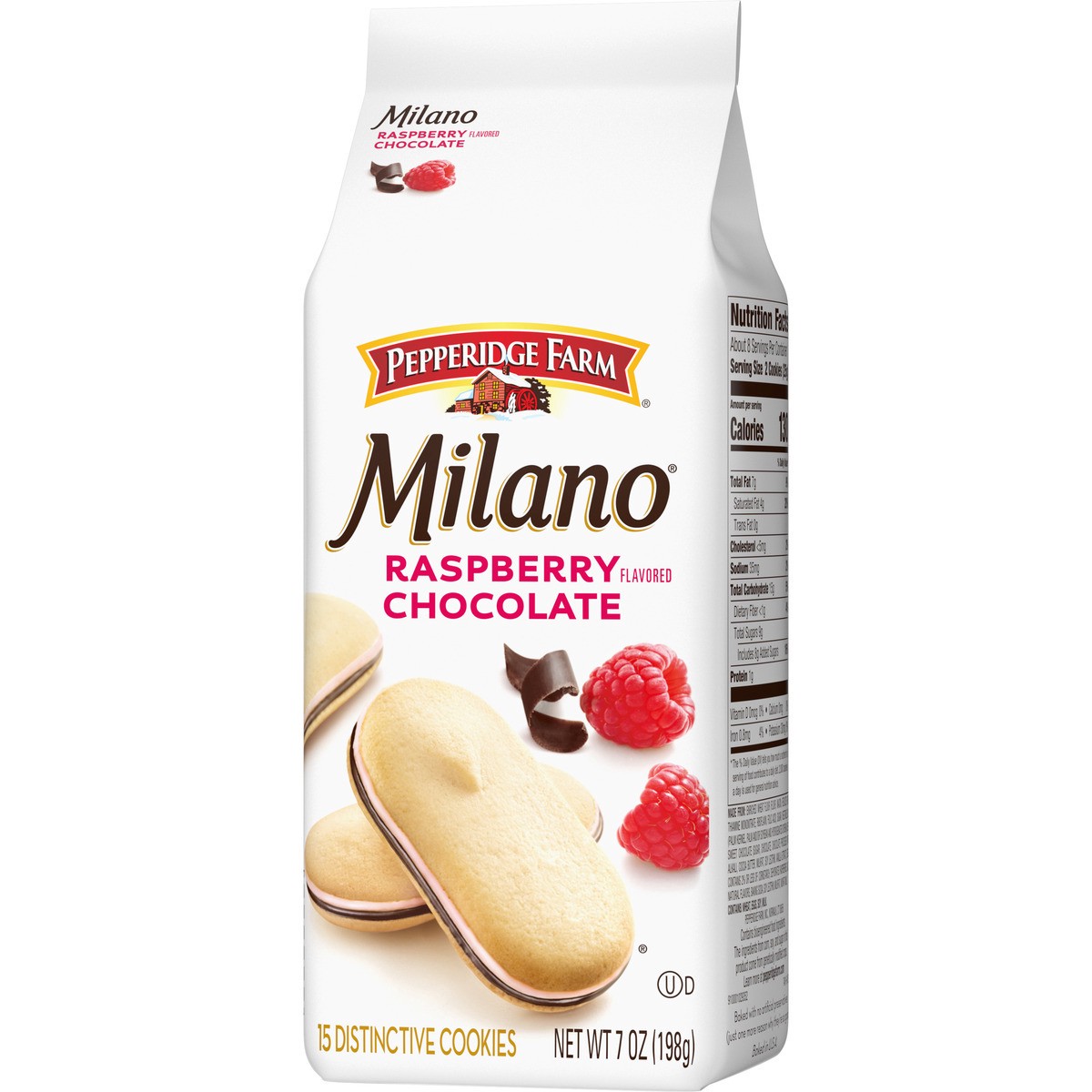 slide 11 of 11, Pepperidge Farm Milano Raspberry Flavored Chocolate Cookies - 7 Oz, 7 oz