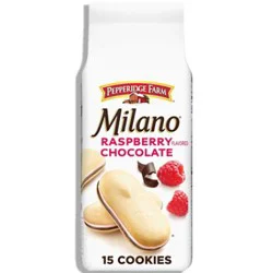 Pepperidge Farm Milano Raspberry Flavored Chocolate Cookies - 7 Oz
