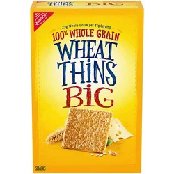 Wheat Thins Snacks Big 100% Whole Grain - 8 Oz