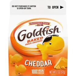 Goldfish Cheddar Cheese Crackers - 2 Oz