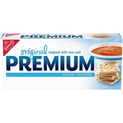 Premium Original Saltine Crackers - 8 Oz
