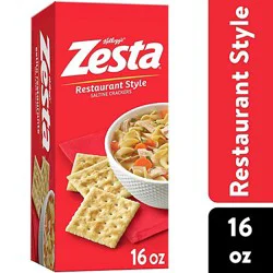 Kelloggs Zesta Saltine Crackers Original Soup Crackers - 16 Oz