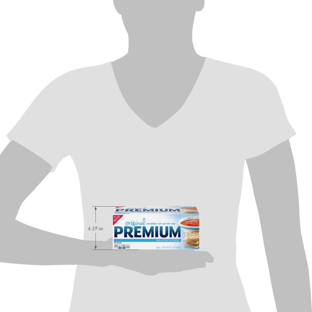 slide 12 of 14, Premium Original Saltine Crackers - 16 Oz, 16 oz