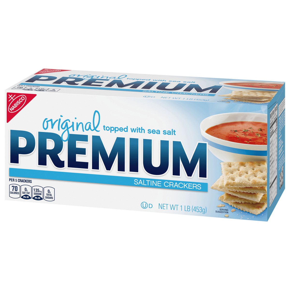 slide 6 of 14, Premium Original Saltine Crackers - 16 Oz, 16 oz