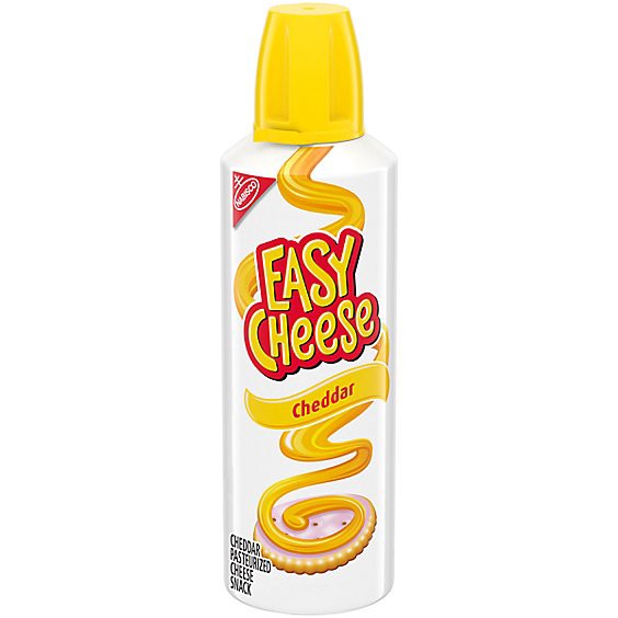 slide 1 of 15, Easy Cheese Snack Cheddar Cheese - 8 Oz, 8 oz