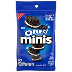 Oreo Cookies Sandwich Chocolate Mini Big Bag - 3 Oz