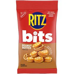 Ritz Crackers Sandwiches Bits Peanut Butter Big Bag - 3 Oz