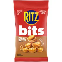 Ritz Crackers Sandwiches Bits Peanut Butter Big Bag - 3 Oz