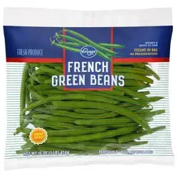 Kroger Steamable Bag French Cut Green Beans