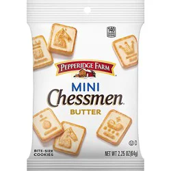 Pepperidge Farm Chessmen Mini Butter Cookies - 2.25 Oz