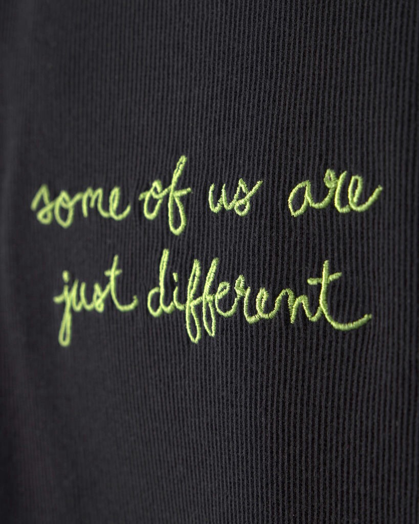 slide 4 of 4, Oshkosh Girls Wicked Elphaba Rib Top - Black Black 8, 1 ct