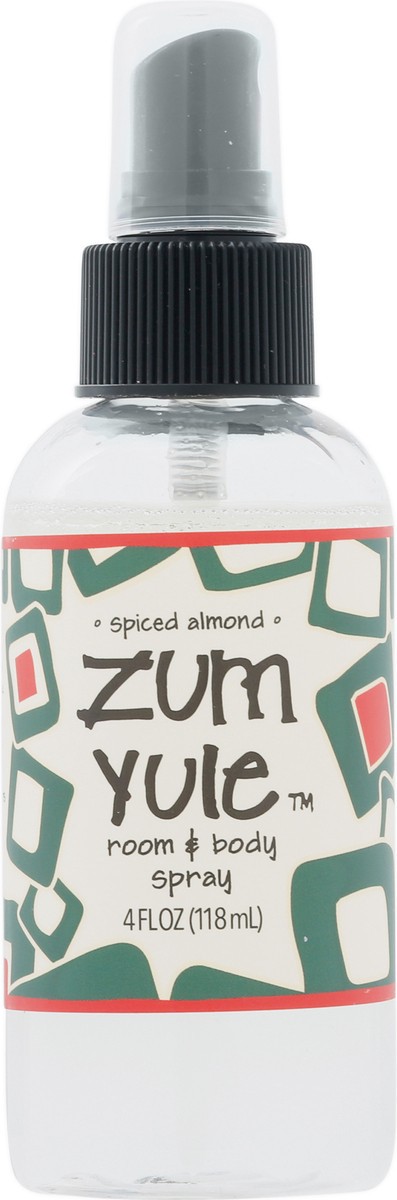 slide 6 of 12, Zum Yule Spiced Almond Room & Body Spray 4 fl oz, 4 fl oz