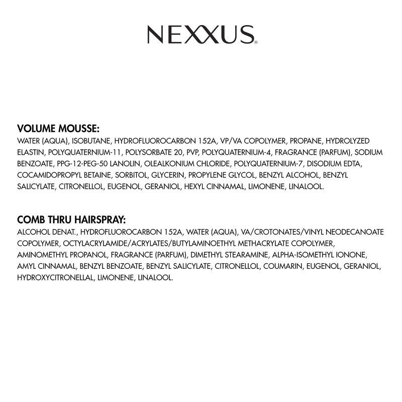 slide 11 of 11, Nexxus Mousse Plus Volumizing Foam - 10.6oz, 10.6 oz