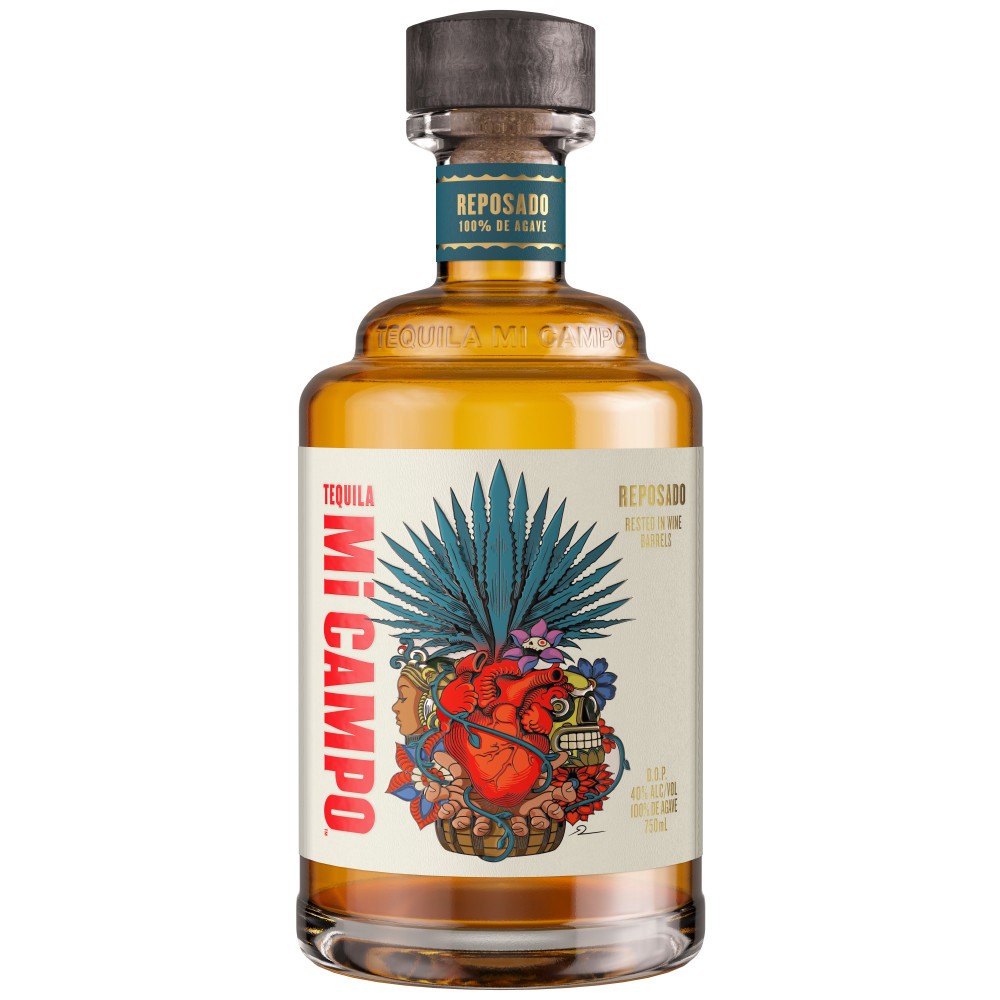 slide 1 of 5, Mi Campo Reposado Tequila, 750 mL Bottle, 80 Proof, 750 ml