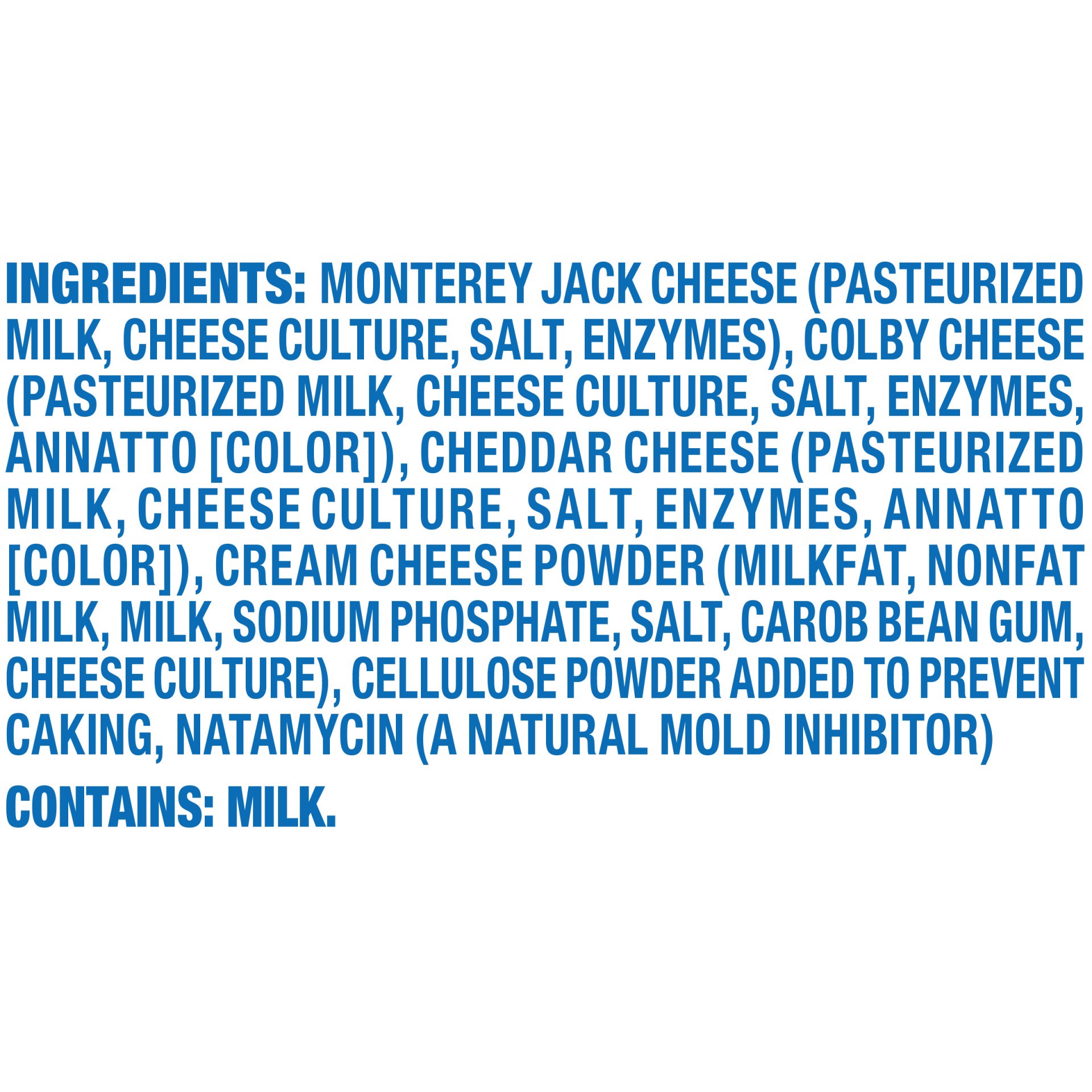 slide 13 of 13, Kraft Three Cheese Blend Shredded Cheese with a Touch of Philadelphia for a Creamy Melt, 8 oz Bag, 8 oz