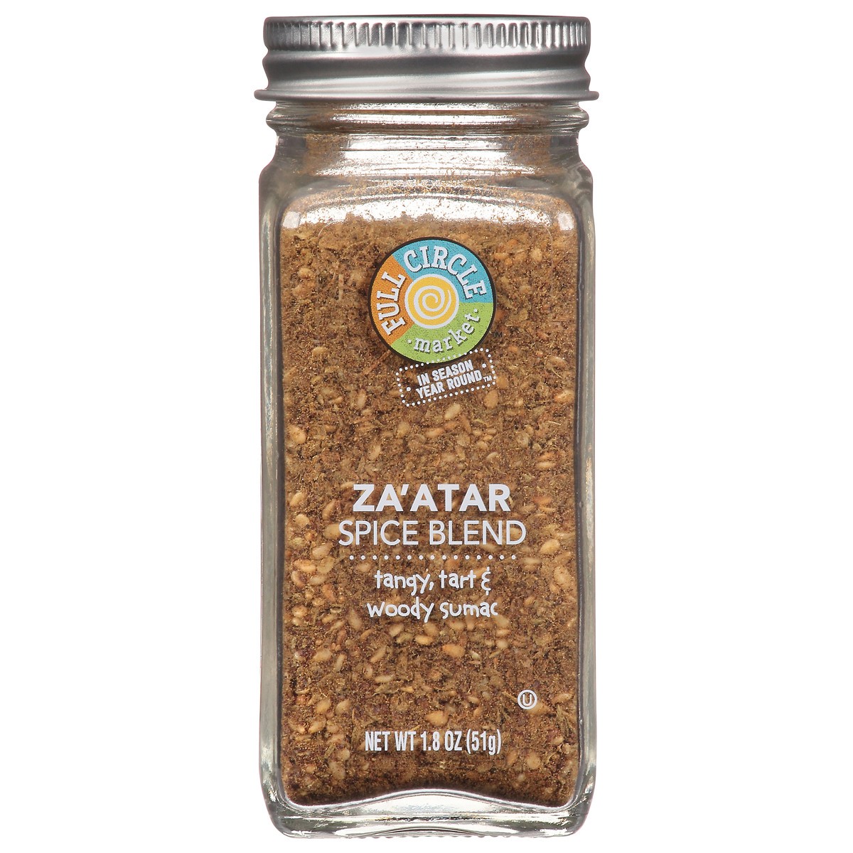 slide 8 of 16, Full Circle Market Za'atar Spice Blend 1.8 oz, 1.8 oz