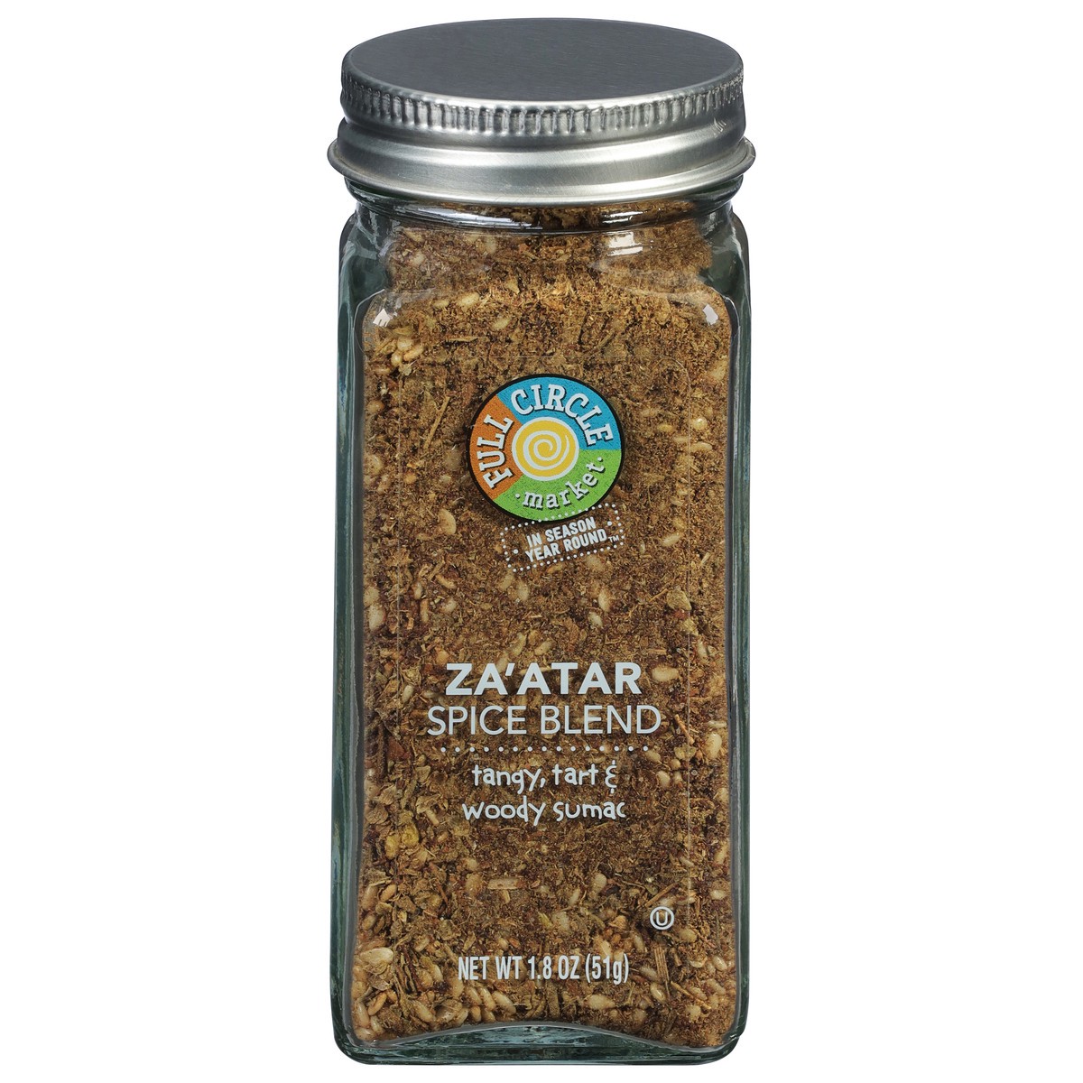 slide 1 of 16, Full Circle Market Za'atar Spice Blend 1.8 oz, 1.8 oz