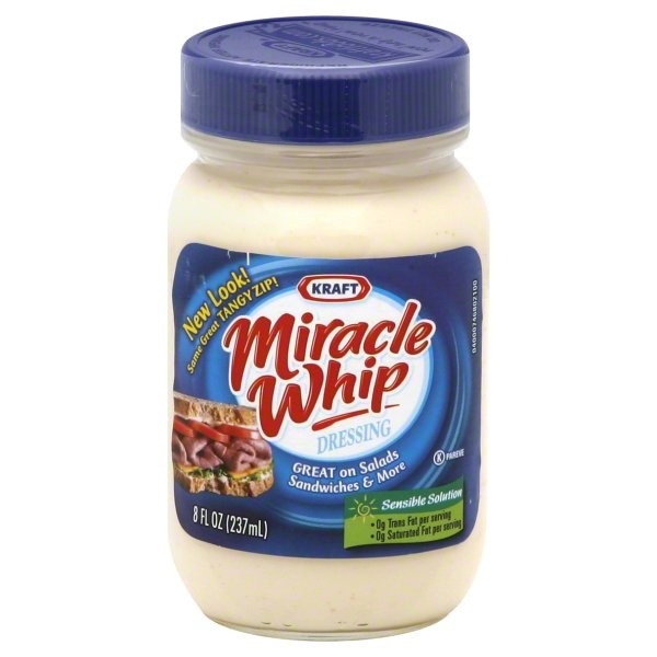 slide 1 of 1, Miracle Whip Dressing, 8 oz