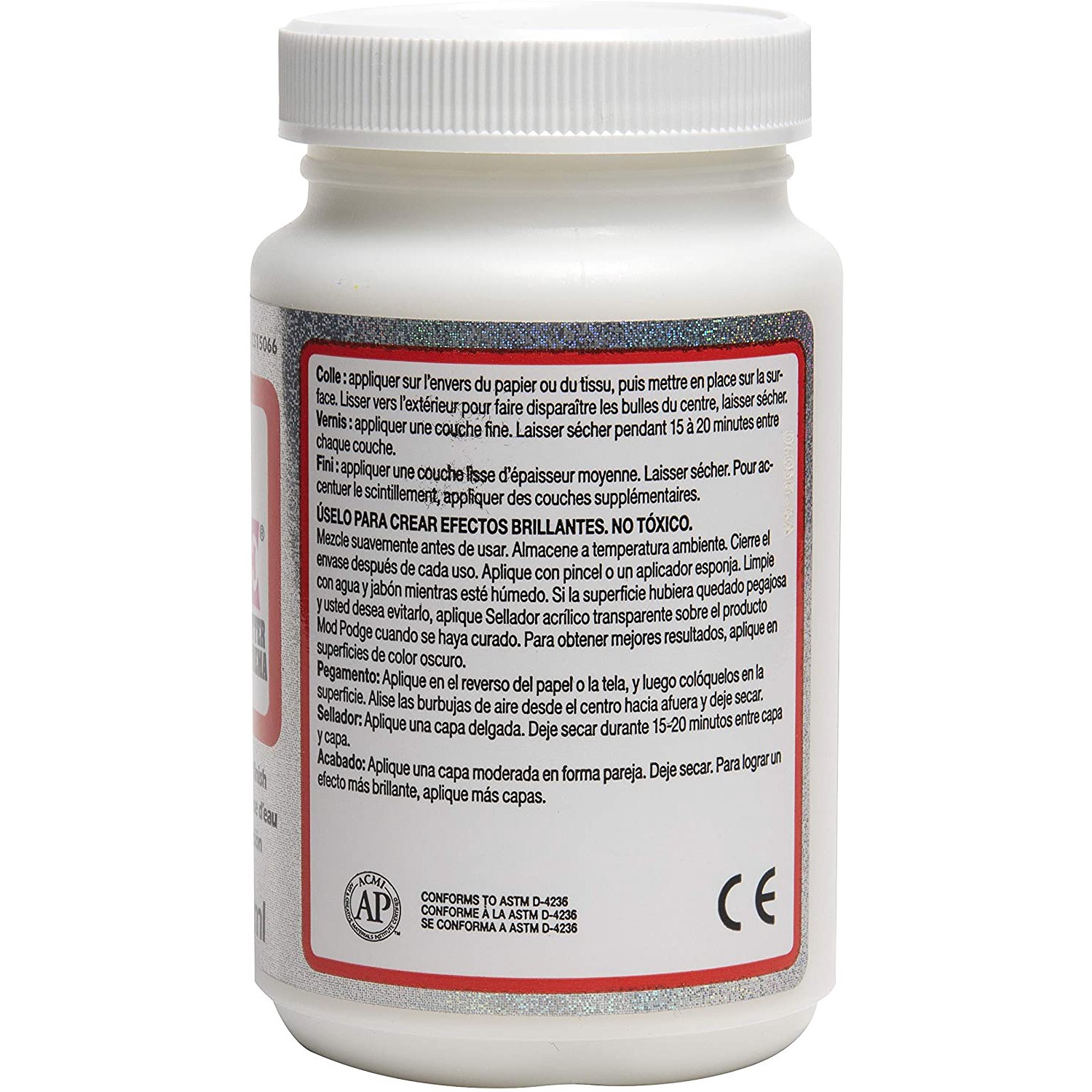 slide 2 of 3, Mod Podge Craft Glue - Extreme Glitter, 8 oz