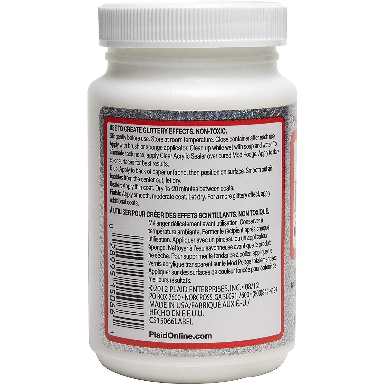 slide 3 of 3, Mod Podge Craft Glue - Extreme Glitter, 8 oz