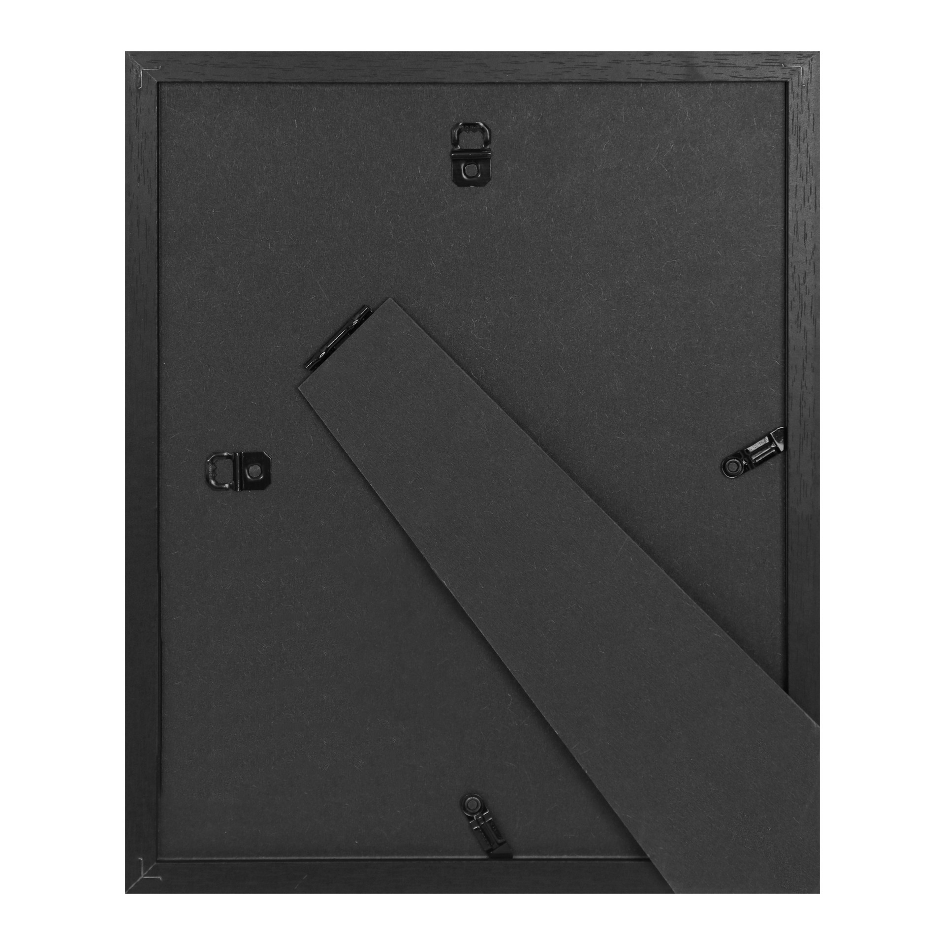 slide 3 of 4, Expressions 5" X 7" White & Black Frame With Mat By Studio Decor, 5 in x 7 in