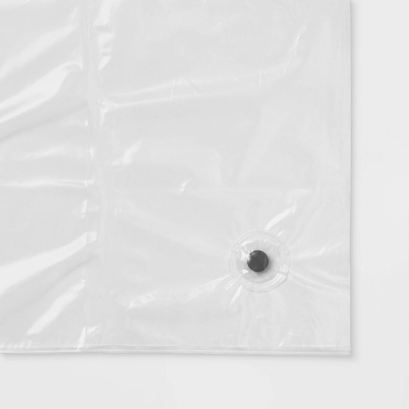 slide 4 of 4, PEVA Light Weight Shower Liner Clear - Room Essentials™, 1 ct