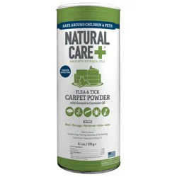 Natural Care + Flea and Tick Carpet Powder