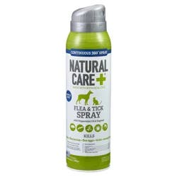 Natural Care + With Peppermint Oil & Eugenol Flea & Tick Spray 14 oz