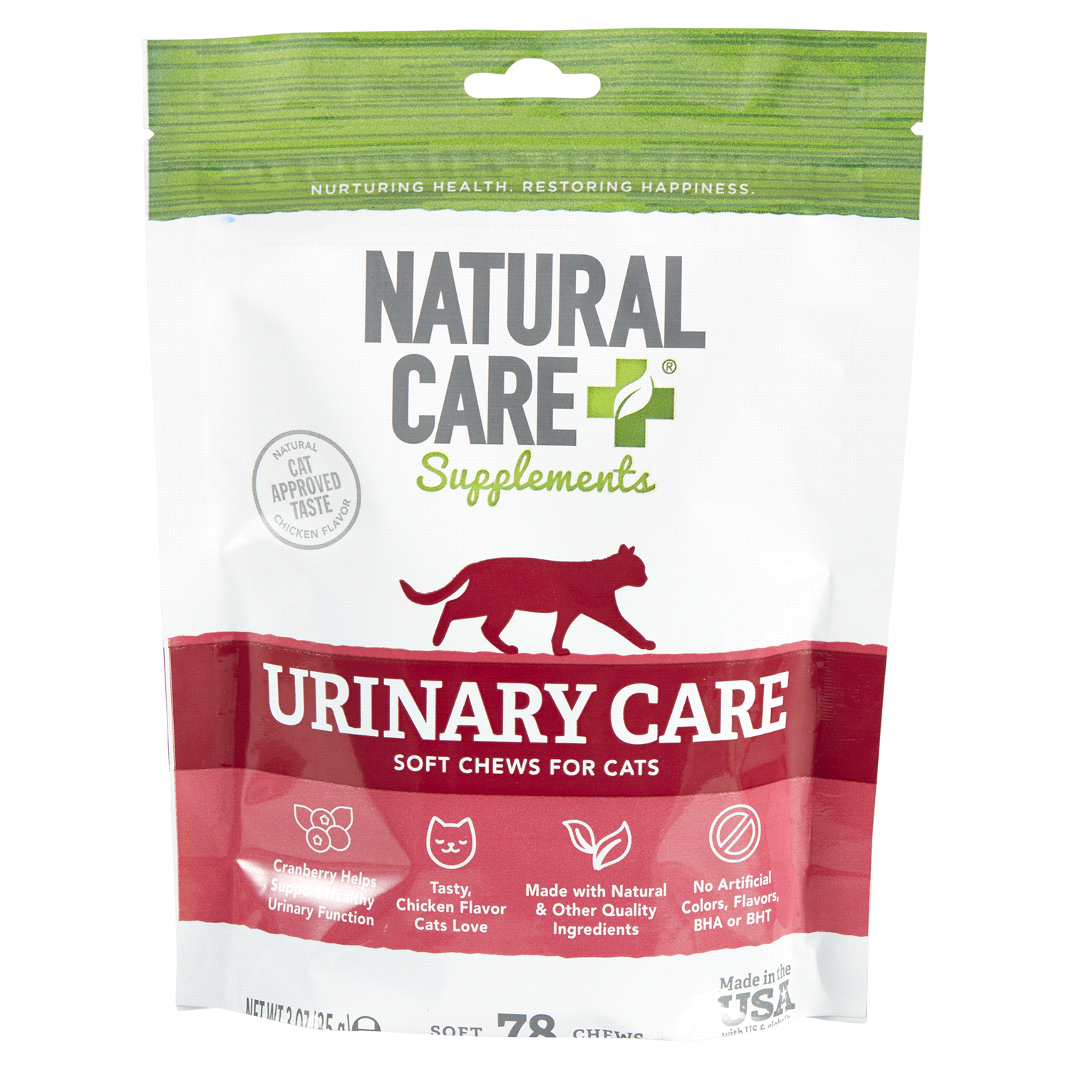 slide 1 of 5, Natural Care + Urinary Care Soft Chews for Cats 78 ea, 78 ct