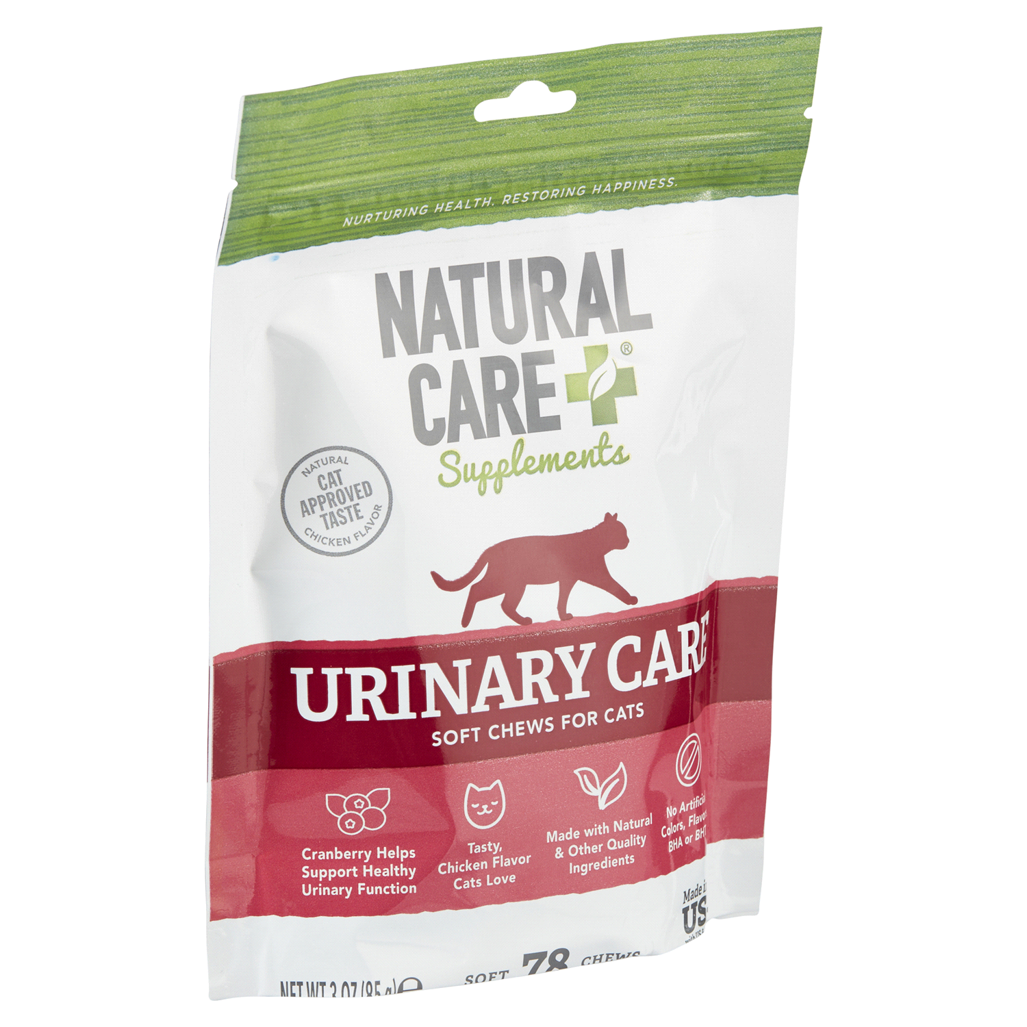 slide 4 of 5, Natural Care + Urinary Care Soft Chews for Cats 78 ea, 78 ct