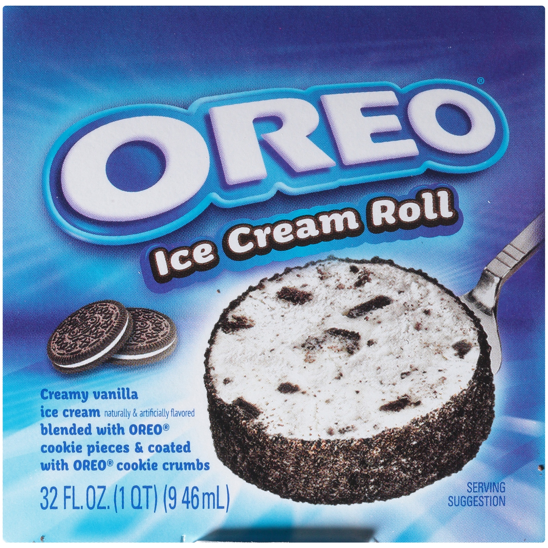 slide 2 of 6, Oreo Ice Cream Roll 32 oz, 32 oz